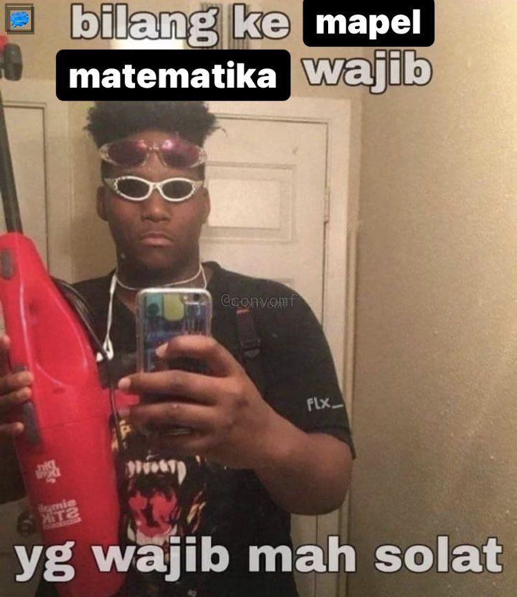 Meme kocak pertanyaan absurd dari orang santuy ini bikin auto ngakak